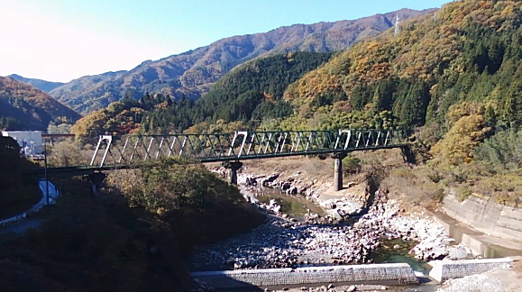 わたらせ渓谷鐵道 橋梁